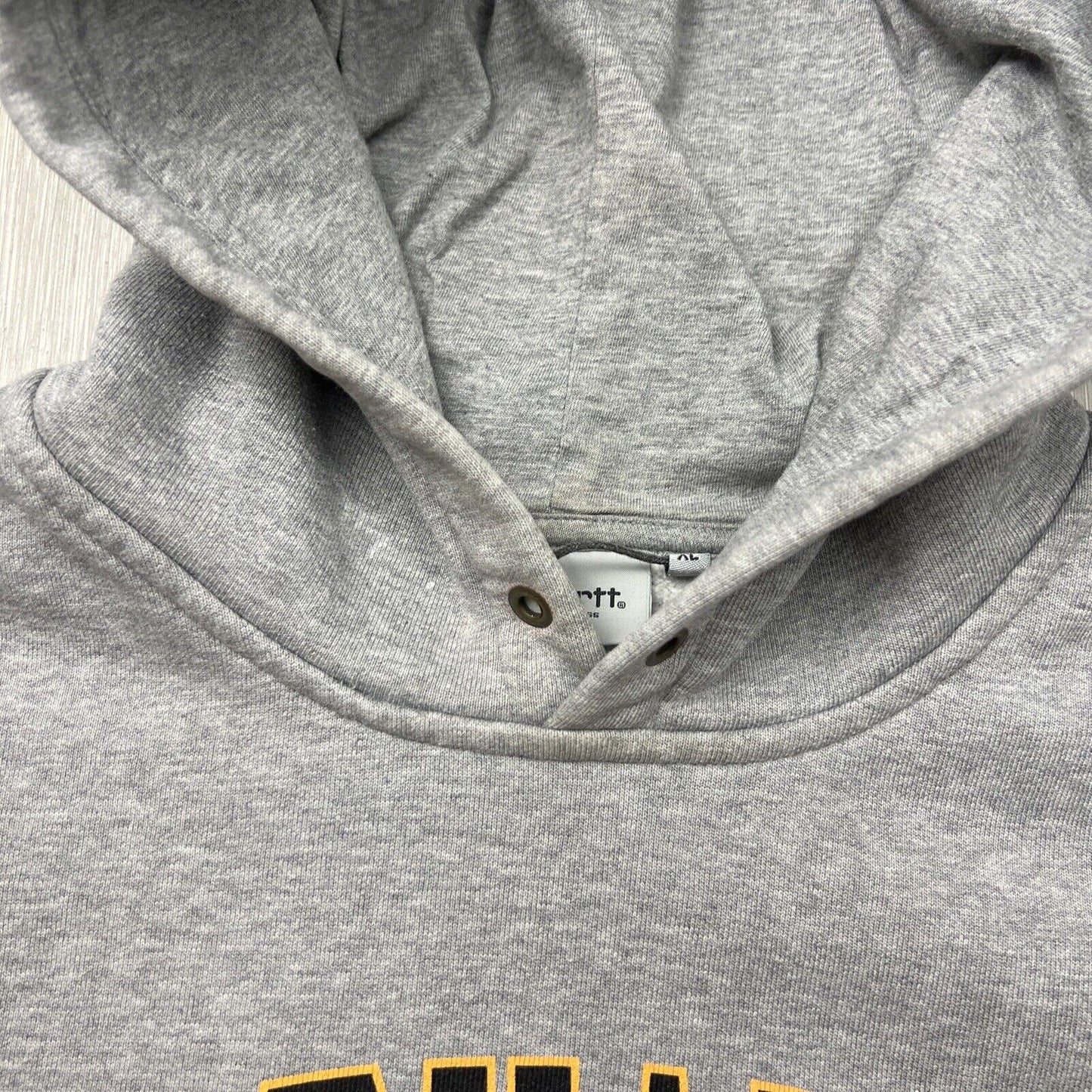 Carhartt WIP Mens Grey Pullover Hoodie Size XL