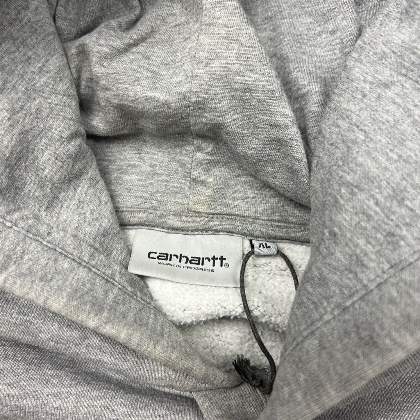 Carhartt WIP Mens Grey Pullover Hoodie Size XL