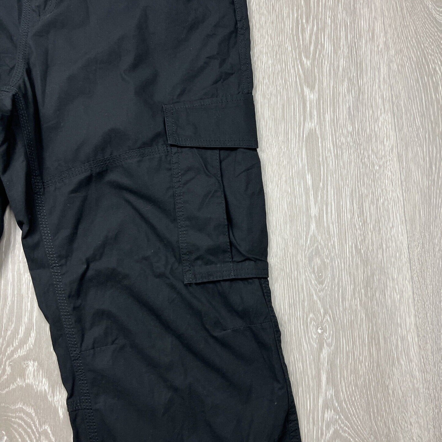 Anko Mens Regular Black Cargo Pants Size 36 (New)