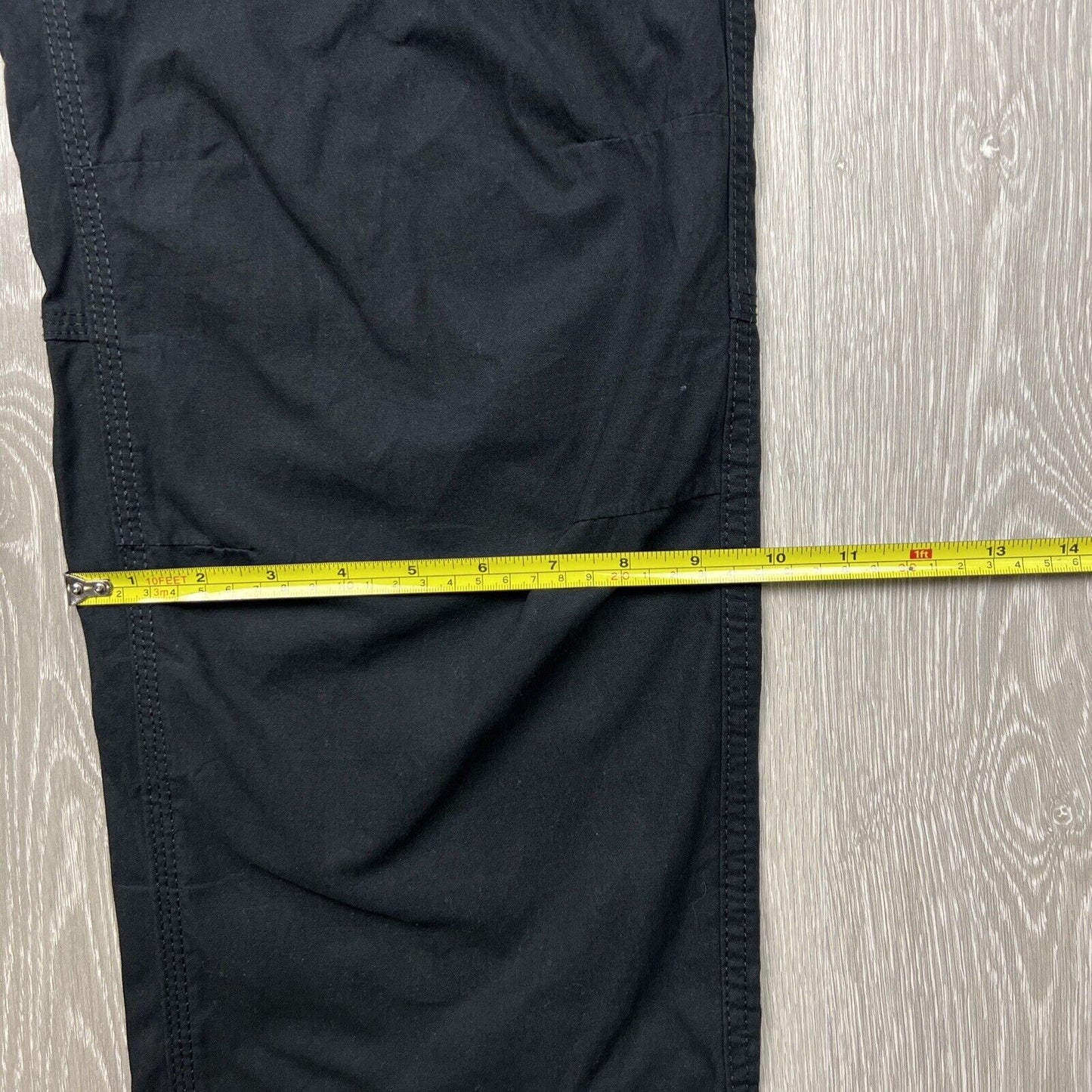 Anko Mens Regular Black Cargo Pants Size 36 (New)