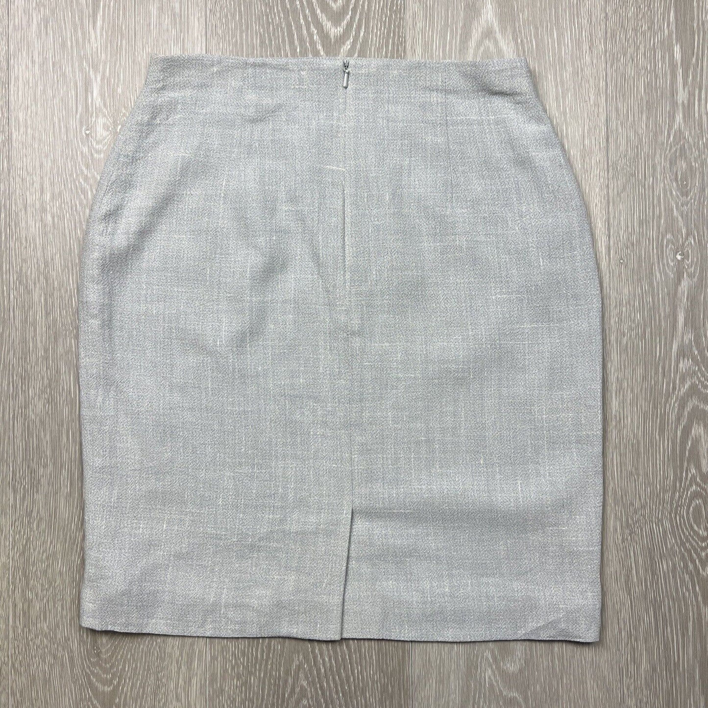 Cour Carre Womens Grey Pencil Skirt Size 44