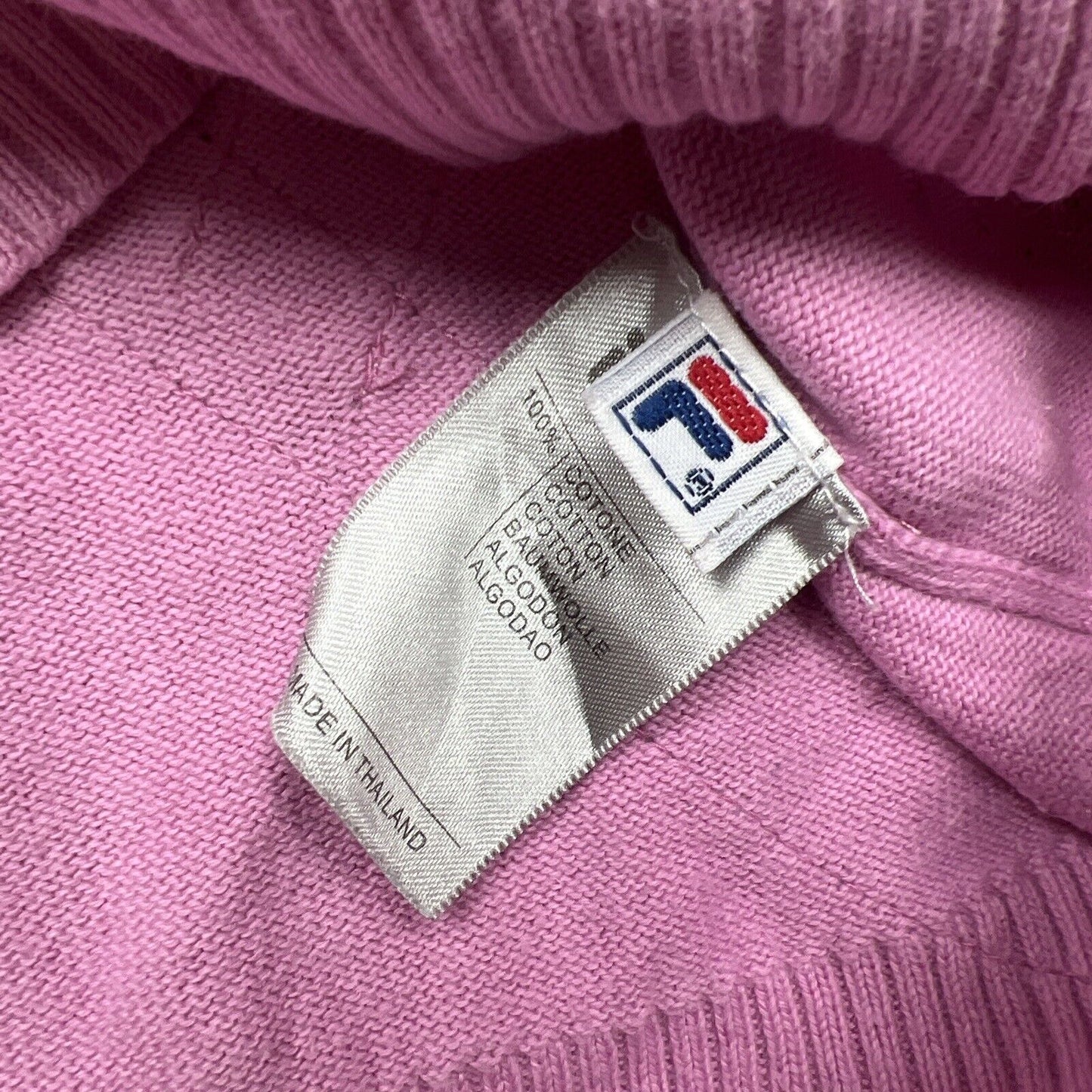 FILA Womens Knitted Pink Sweater Size Small