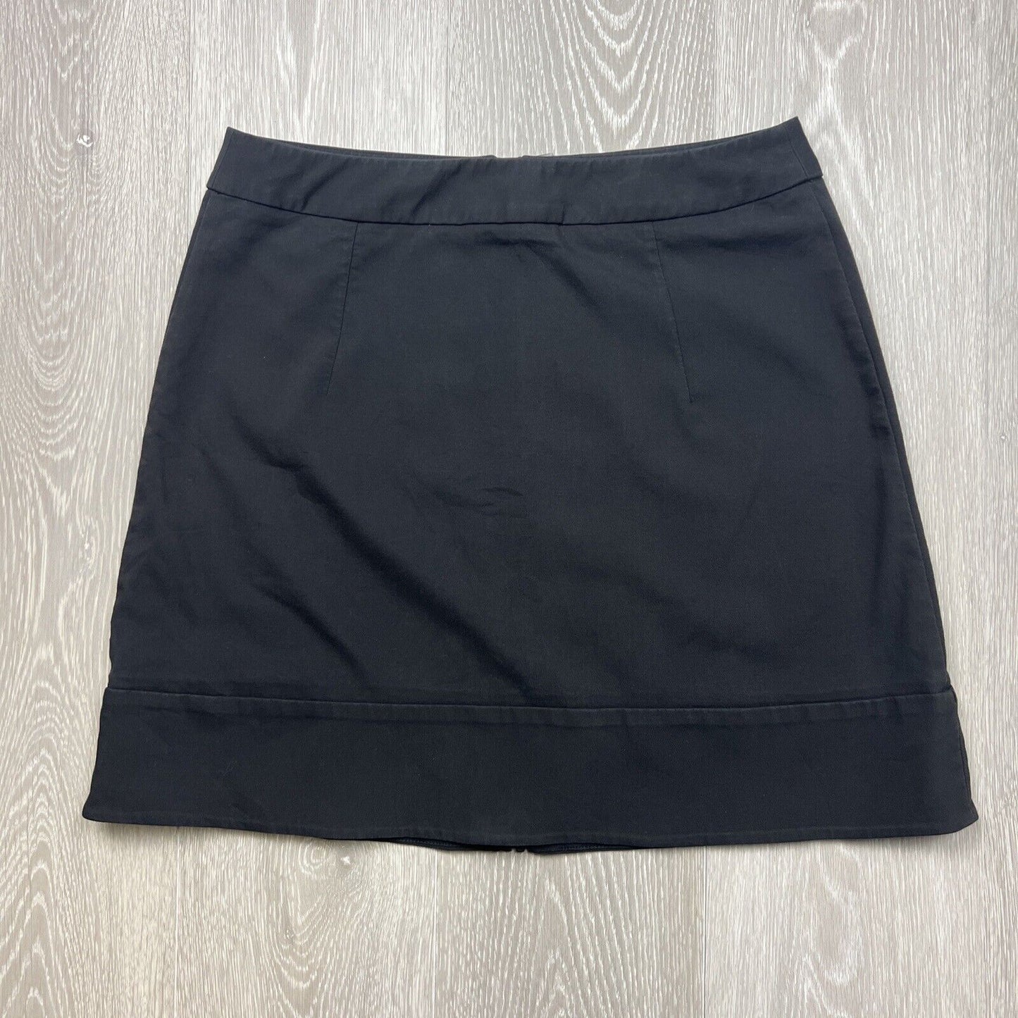 Cue Womens Black Pencil Straight Skirt Size 12