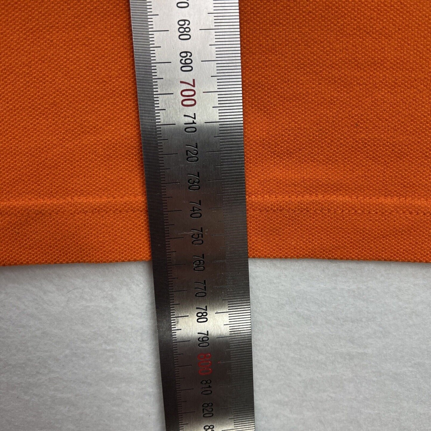 Tommy Hilfiger Mens Orange Polo Shirt Size 2XL