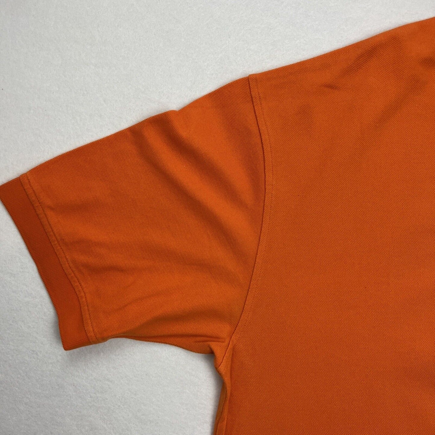Tommy Hilfiger Mens Orange Polo Shirt Size 2XL