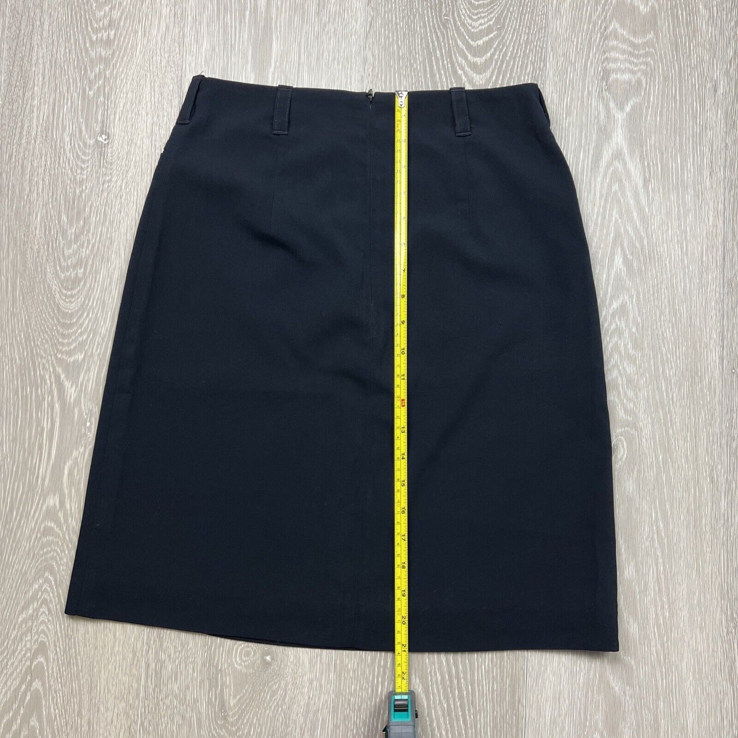 Deane Womens Black Pencil Work Skirt Size 6