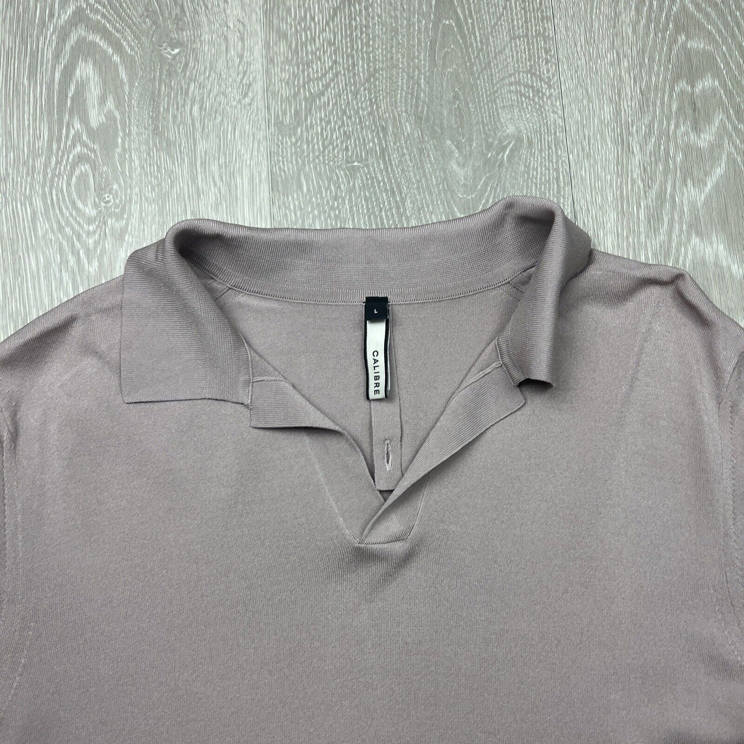 Calibre Mens Short Sleeve Polo Shirt Size Large