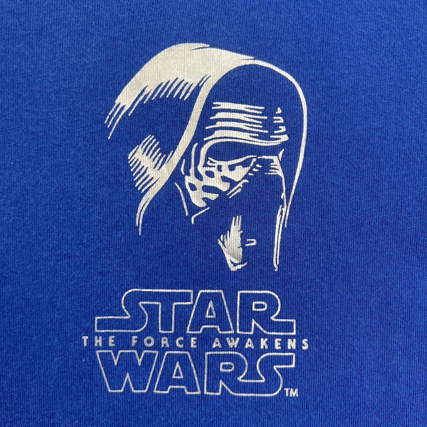 Uniqlo UT Star Wars The Force Awakens Mens Blue T-Shirt Size Small