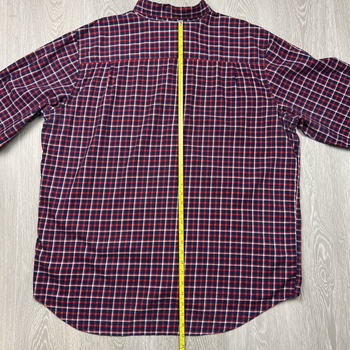 Ringers Western Mens Semi Fitted Check Long Sleeve Shirt Size 3XL