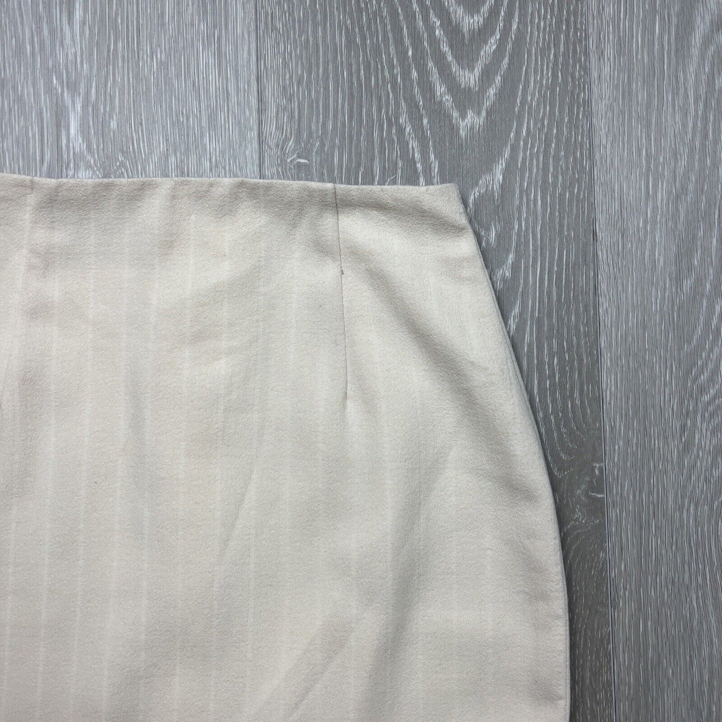 Follow Us Womens Cream Made In Australia Womens Pencil Skirt Size 8