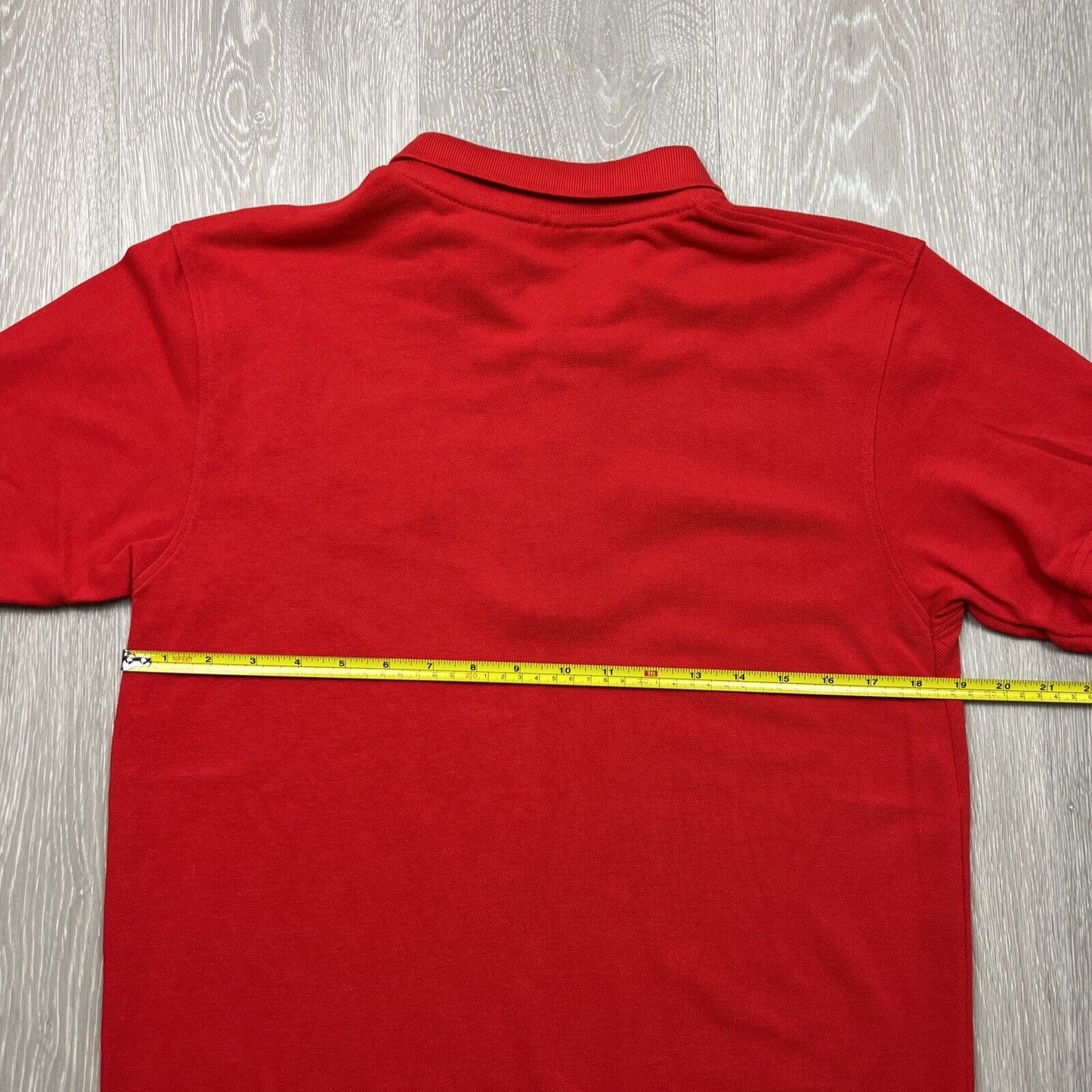 Air Asia Mens Red Shirt Sleeve Polo Shirt Size Large