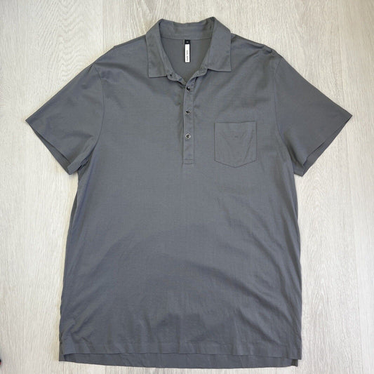 Calibre Mens Grey Short Sleeve Polo Shirt Size XL