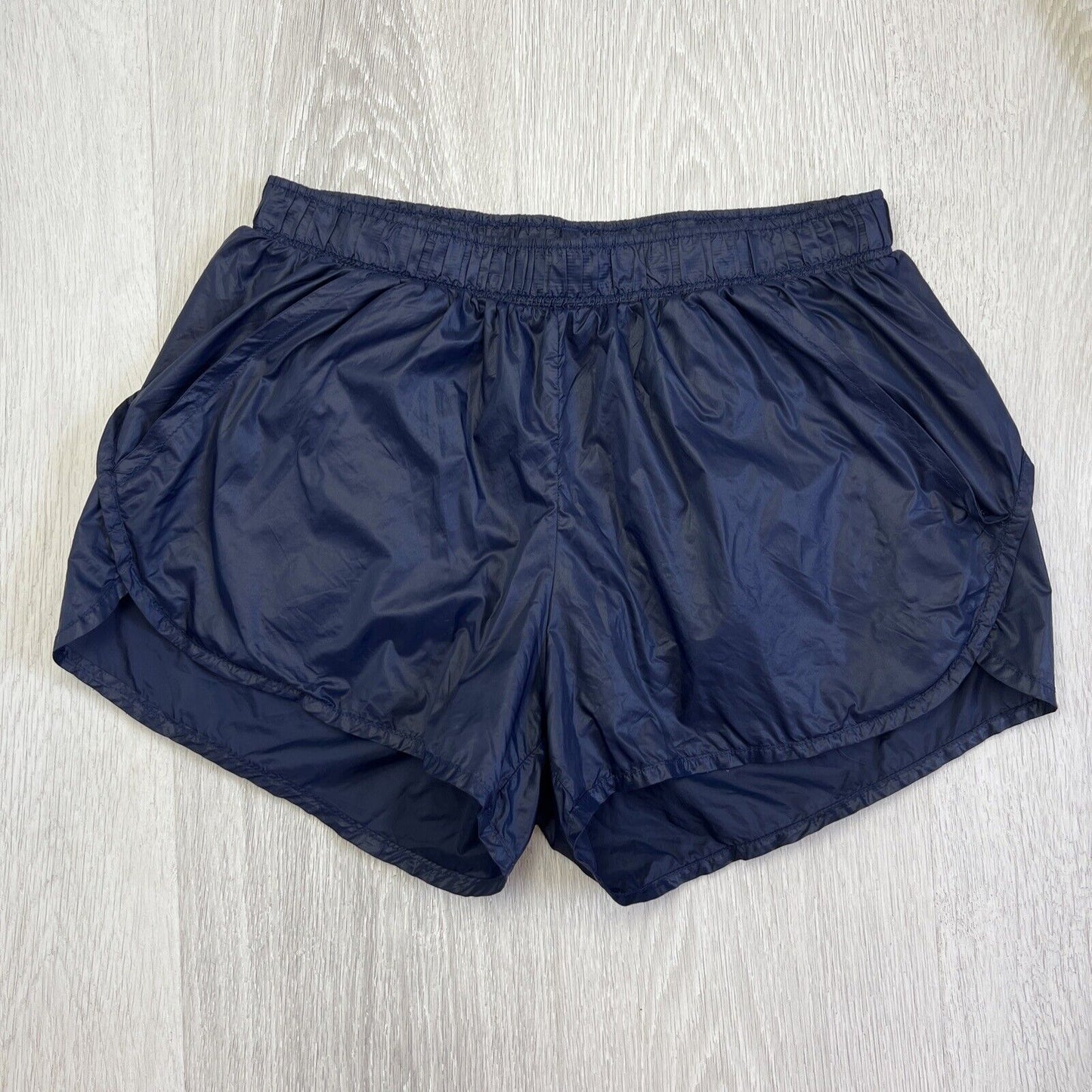 Alekta Womens Navy Lightweight Running Shorts Size Medium