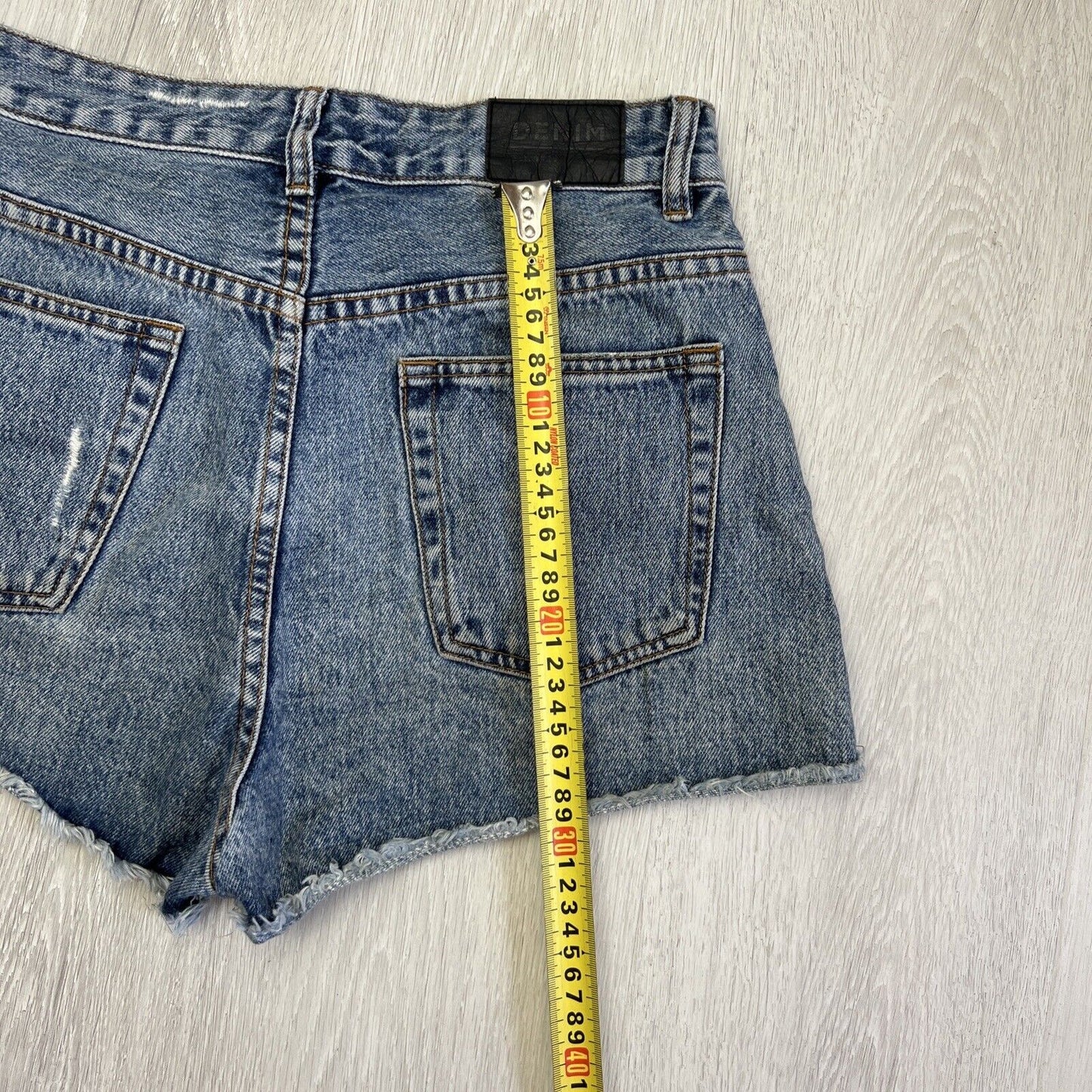 Glassons Denim Womens High Rise Shorts Size 10