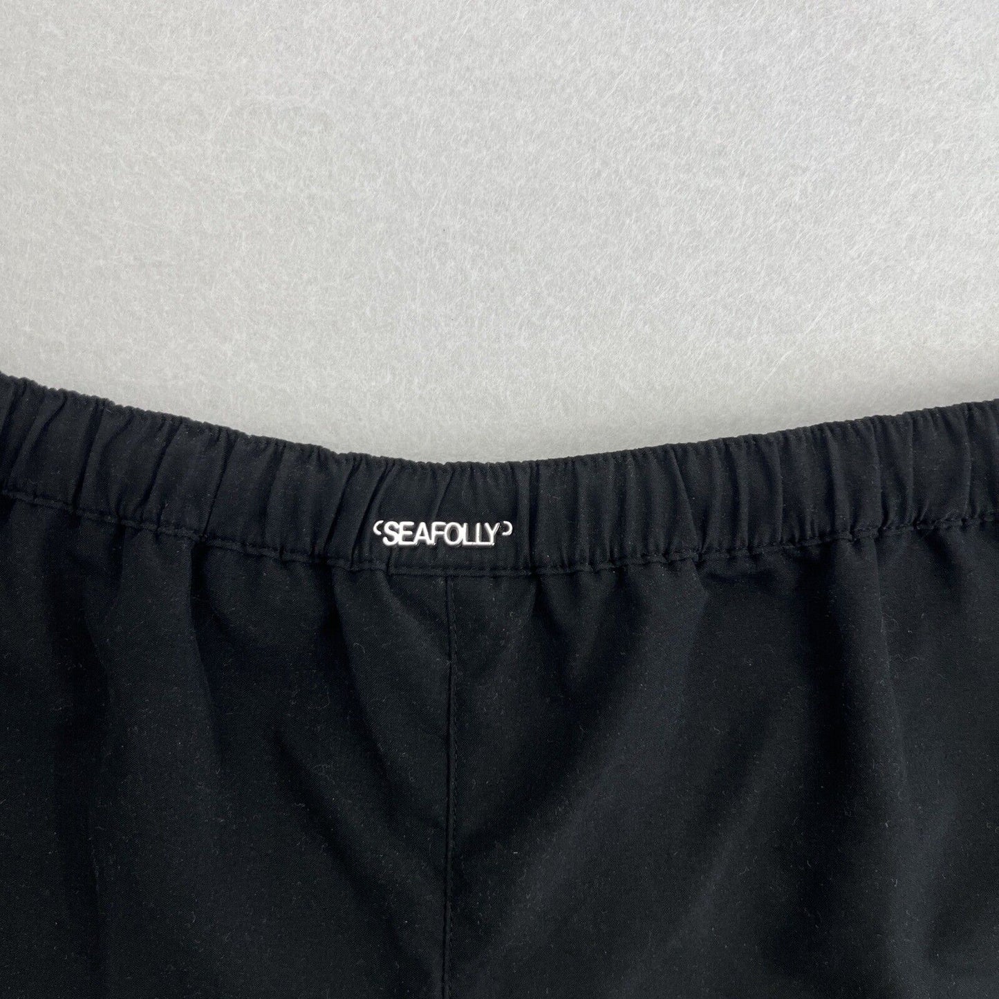 Seafolly Womens Black Swim Shorts Size Small