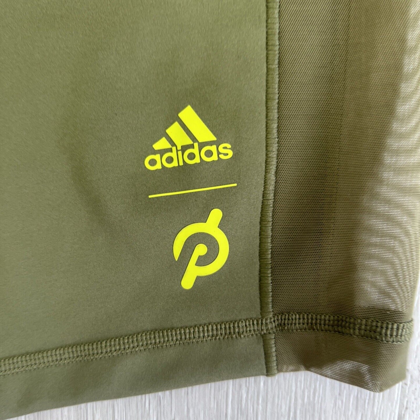 adidas x Ivy park Womens Olive Green Bike Shorts Size 3XL