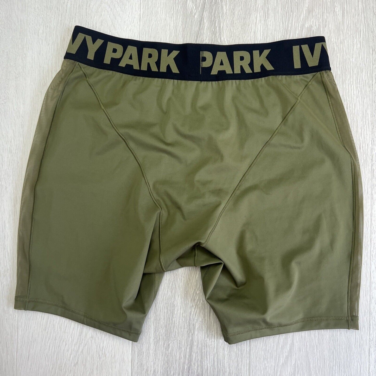 adidas x Ivy park Womens Olive Green Bike Shorts Size 3XL