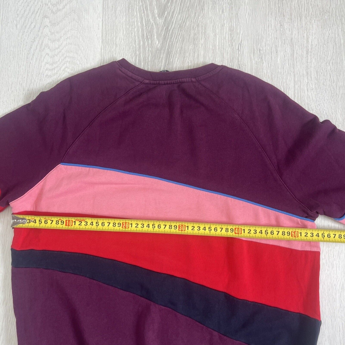 The Upside Womens Colour Block Pullover Sweatshirt Size Medium