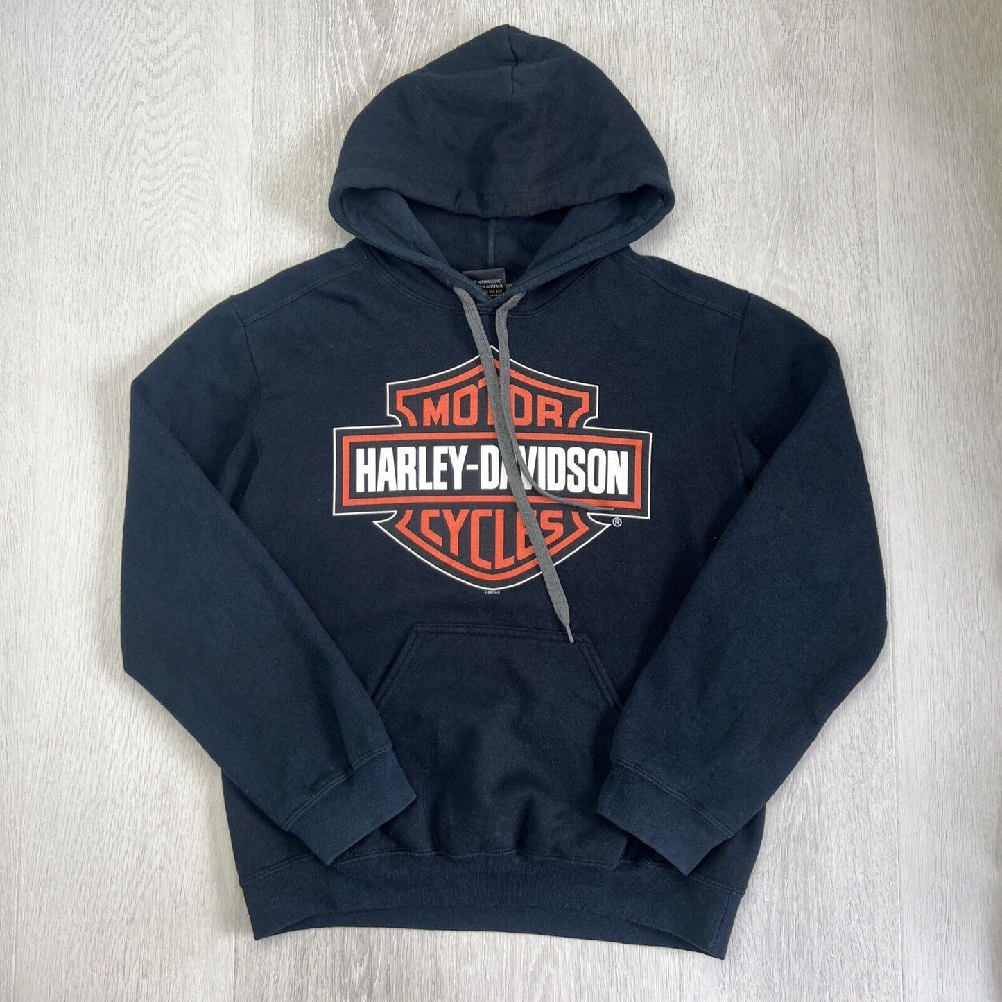 Harley-Davidson Mens Black Pullover Hoodies Size Small