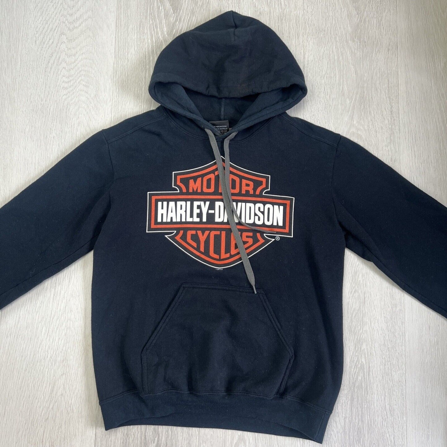 Harley-Davidson Mens Black Pullover Hoodies Size Small