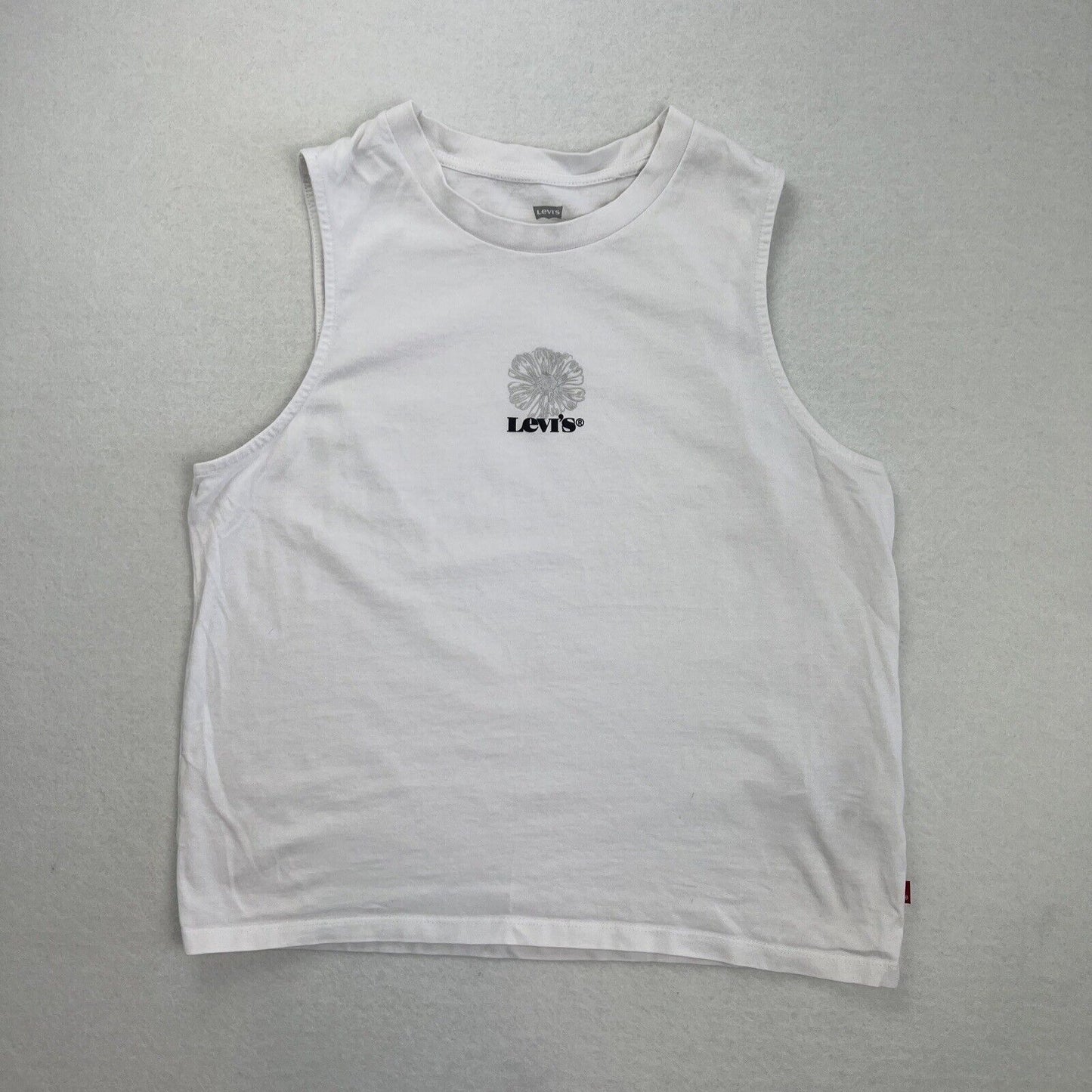 Levi’s Womens White Tank Top Size Medium