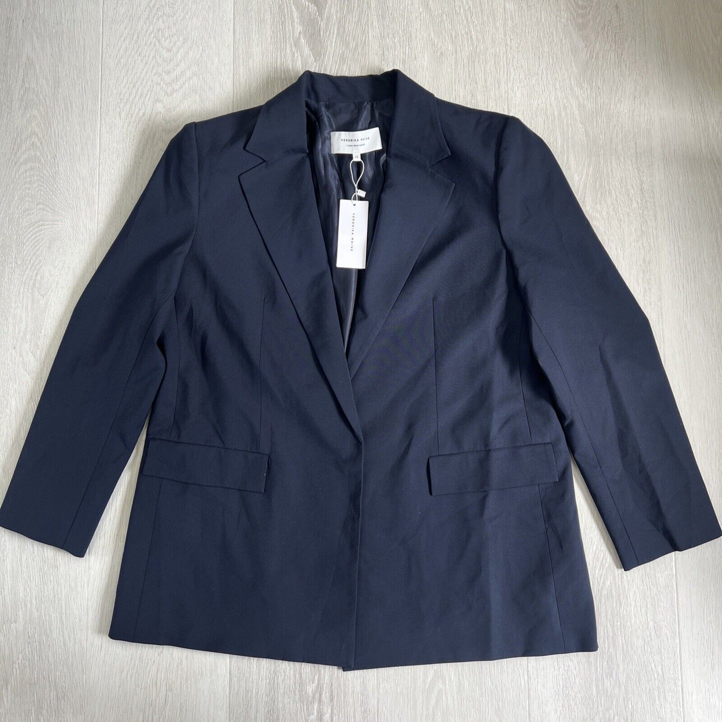 Veronika Maine Womens Suit Blazer Jacket Size 14 (New)