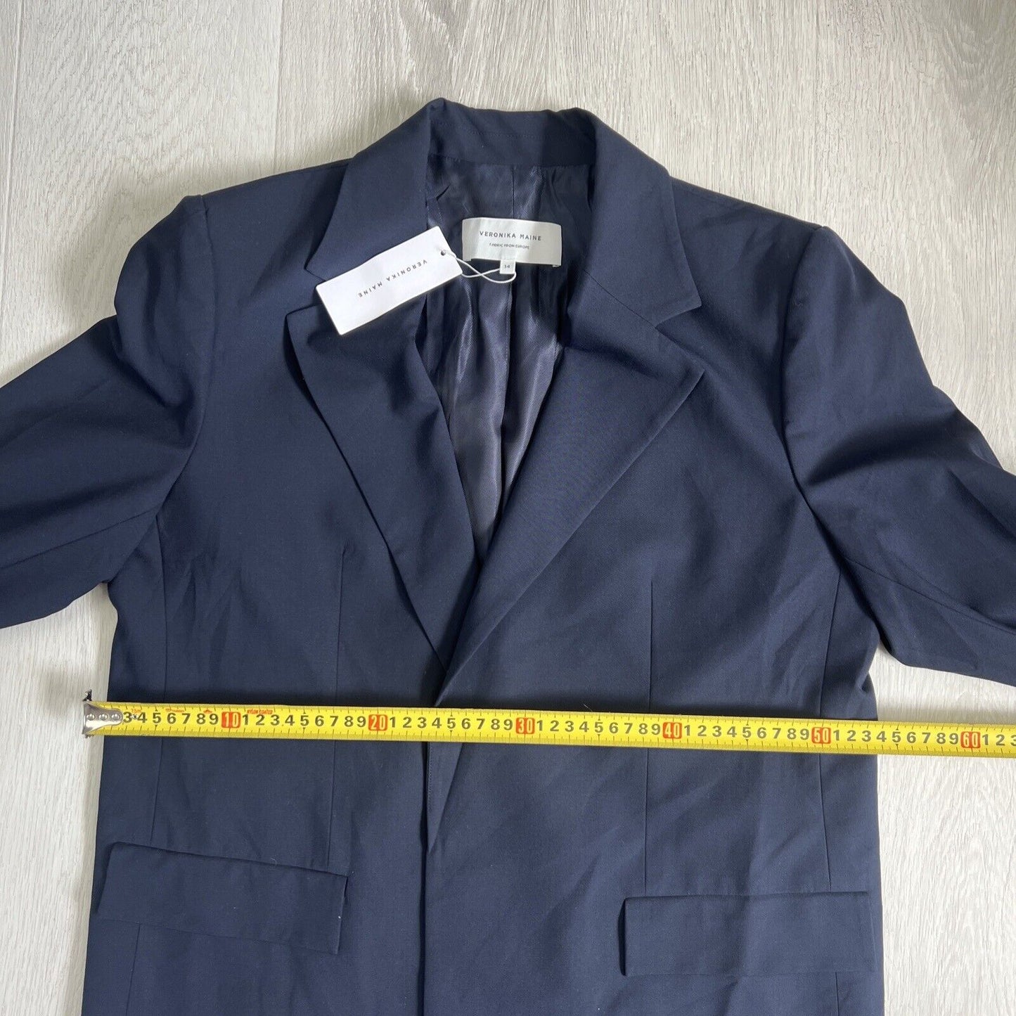 Veronika Maine Womens Suit Blazer Jacket Size 14 (New)